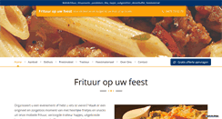 Desktop Screenshot of frituuropuwfeest.be