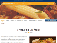 Tablet Screenshot of frituuropuwfeest.be